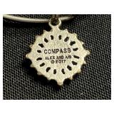 Alex and Ani Energy Bracelet: Endless Knot, Compass, Tree of Life & Let Creativity Rule