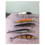 Lot of 10 Fishing Lures