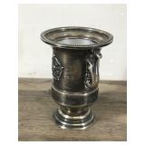 GRENADIER England Decorative Silver Plated Vase, Miniature, 3 7/8", from 1950