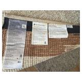 West Elm Fieldscape Shag Rug 6x9 Wool Geometric Area Rug Good