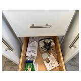 Bathroom Under-Sink Storage & Household Supply Lot w Brightroom Organizer