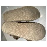 UGG Platform Buckle Strap Sandals Tan Beige Womens US 7 Good