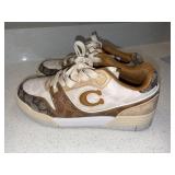 Coach CA023 Signature Jacquard Low Top Sneakers Women