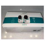 Arlo Essential Indoor Pan Tilt Camera 2 Pack HD Plug-In Open Box