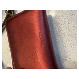 Coach Leather Colorblock Crossbody Bag Wallets 3 Pc Lot Good