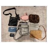 Mixed Handbag Purse Lot Steve Madden Rosetti Estee Lauder 9 Pc