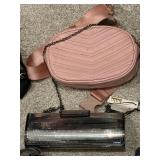 Mixed Handbag Purse Lot Steve Madden Rosetti Estee Lauder 9 Pc