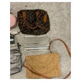 Mixed Handbag Purse Lot Steve Madden Rosetti Estee Lauder 9 Pc