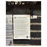 West Elm Colca Wool Rug Runner 2.5x9 Flax Geometric Fair Trade