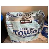 Kirkland Paper Goods Lot Bath Tissue & Paper Towels Open Packs