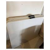 Lifetime Folding Utility Tables Beige Plastic Lot of 3 Good