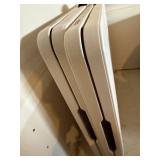 Lifetime Folding Utility Tables Beige Plastic Lot of 3 Good