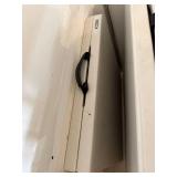 Lifetime Folding Utility Tables Beige Plastic Lot of 3 Good