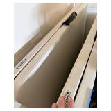 Lifetime Folding Utility Tables Beige Plastic Lot of 3 Good