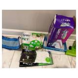 Bissell Featherweight Stick Vacuum w/ Swiffer Mop & Pad Refill Lot