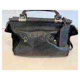 Coach Drifter Studded Leather Satchel Crossbody Black Style 37420