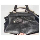 Coach Drifter Studded Leather Satchel Crossbody Black Style 37420