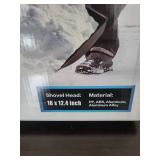 Snow Shovel - 52 in Aluminum Handle, 16 x 12.4 in Head, PP/ABS/Aluminum