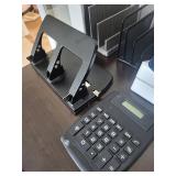 Office Bundle - Three Hole Punch, File Organizers, Three Ring Binders, Etc.