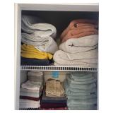 Bath Towels & Linens - Assorted Towels, Bath Mats & Shower Curtain