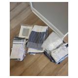 Bath Towels & Linens - Assorted Towels, Bath Mats & Shower Curtain
