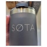 SØTA 3-Piece Graphite Hydration Set - 20 oz Water Bottle, 20 oz Tumbler, 12 oz Lowball