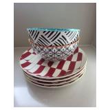 West Elm Ceramic Dinnerware Set