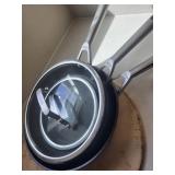 Ninja Nonstick Cookware Set with Glass Lids - Stock Pot, Sauce Pans, Fry Pans