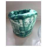 Black & Decker Floral Snips BD2302 - Pink Dimpled Planter, Green Glazed Planter, Clear Glass Vase