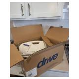 Drive Medical Bath Bench with Back and Padded Arms - Item #12445KD-1/12445KD-2