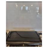 Proctor Silex Electric Griddle - Countertop Nonstick Surface With Adjustable Temperature Dial