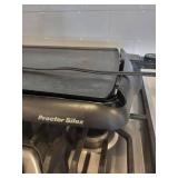 Proctor Silex Electric Griddle - Countertop Nonstick Surface With Adjustable Temperature Dial