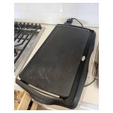 Proctor Silex Electric Griddle - Countertop Nonstick Surface With Adjustable Temperature Dial