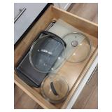 Sunbeam Stand Mixer & Assorted Cookware Set - Pots, Pans, Glass Lids & Bakeware