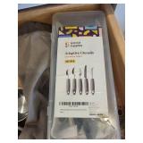 Special Supplies Adaptive Utensils 5-Piece Stainless Steel Set - 12in Jumbo Bamboo Skewers (50 ct)