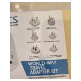 Ceptics World-Way Travel Adapter Kit & OREI US Series Travel Adapters