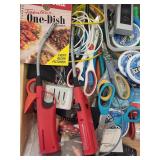 Ring Doorbell Pro, Tessan Travel Adapter, Mixed Tools, Cookbook & Textiles Lot