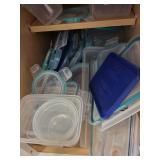 Clear Storage Containers With Lids - Assorted Sizes