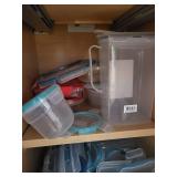 Clear Storage Containers With Lids - Assorted Sizes