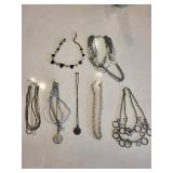 Assorted Silver-Tone Necklaces & Chains - Fashion Jewelry Collection