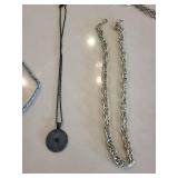 Assorted Silver-Tone Necklaces & Chains - Fashion Jewelry Collection
