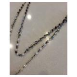 Beaded Necklaces Set - Pearl, Shell & Mixed Beads with Cross & Heart Pendants