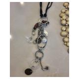 Sugarfix by BaubleBar Zebra Earrings & Assorted Costume Jewelry Lot (Necklaces & Bracelets)