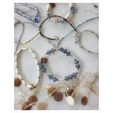 Beaded Jewelry Collection - Assorted Bracelets & Necklaces, Glass Crystals & Seed Beads