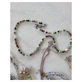 Beaded Jewelry Collection - Assorted Bracelets & Necklaces, Glass Crystals & Seed Beads