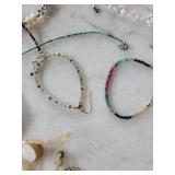 Beaded Jewelry Collection - Assorted Bracelets & Necklaces, Glass Crystals & Seed Beads