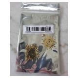 Sunburst Charm Necklaces Set - Beaded Strands, Pearl Chains & Gold-Tone Mix (7 pcs)