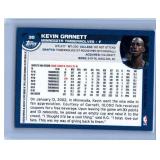 Kevin Garnett - 1999 Fleer, 2000 UD, 2003 Fleer, 2002 Topps