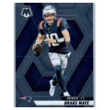 Drake Maye - 2023 Leaf Draft, 2025 Mosaic and Absolute