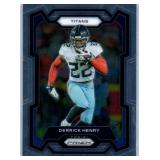 Derrick Henry - 2019 Playbook, 2020 Legacy, 2022 Donruss Elite, 2023 Prizm, Phoenix, Donruss